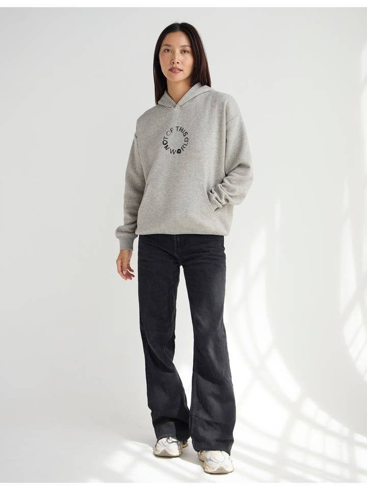 Elevated Faith - Wholesale Hoodie - Women's - Not of This World Beige Unisex Hoodie2