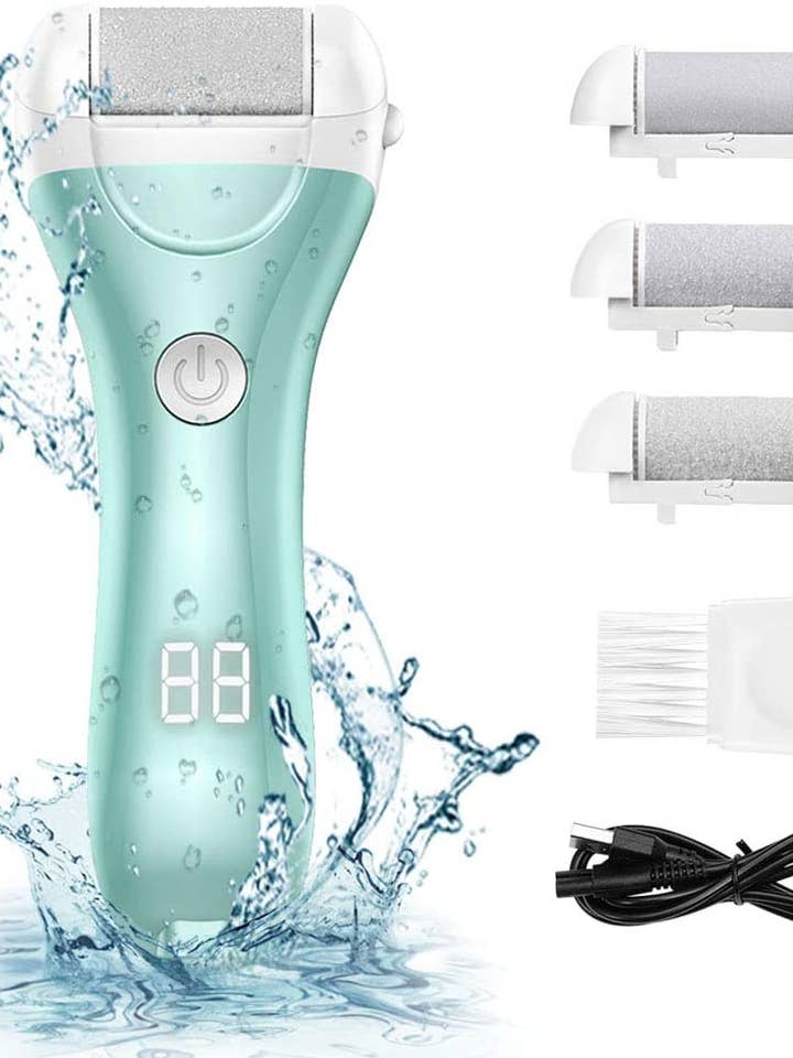 Electric Callus Remover, Rechargeable Electronic Feet File Hard Skin Remover for wholesale by Savoy Active
