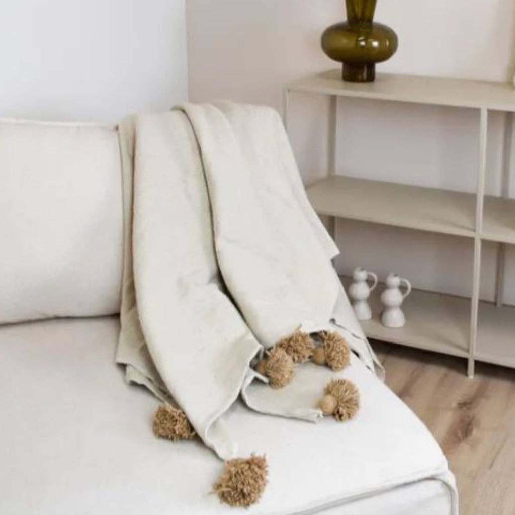 High crafty – wholesale Throw blanket – 🛏️ Handwoven Cotton Bedspread – Boho Throw Blanket0