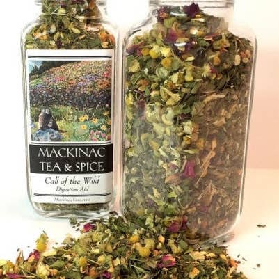 Mackinac Tea & Spice llc - Wholesale Loose Tea - Call of the Wild Peppermint Chamomile De-Stress Tea