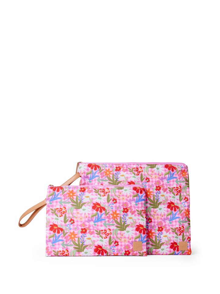 Flowerburst Wet Bag for wholesale by The Somewhere Co.