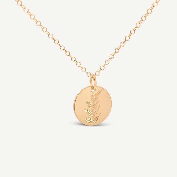 Hygge Bloom Necklace | Gold Fill for wholesale by Sheena Marshall Jewelry