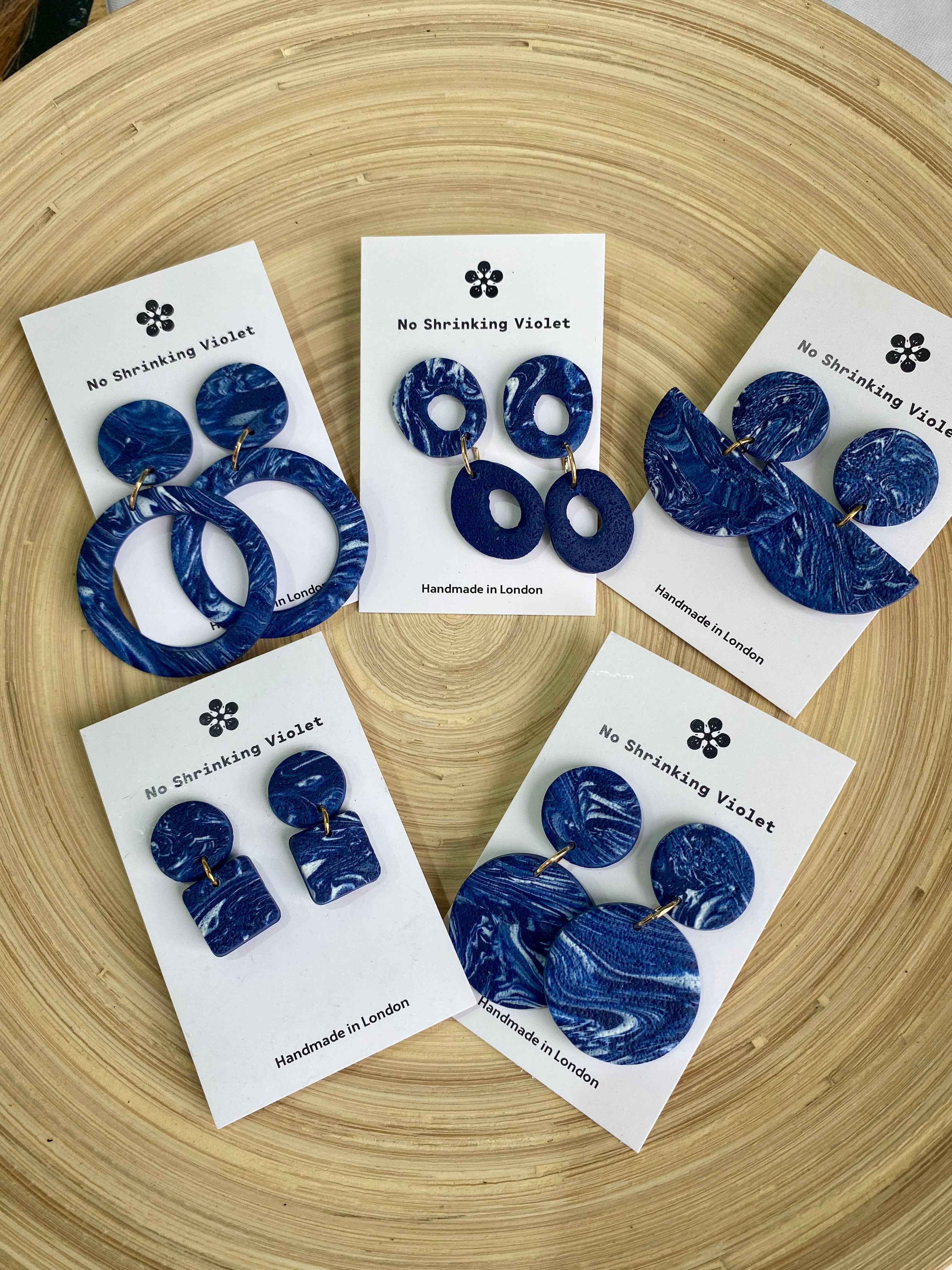 No Shrinking Violet - Wholesale Dangle earrings - Oceans Apart - Mini  Earring   1