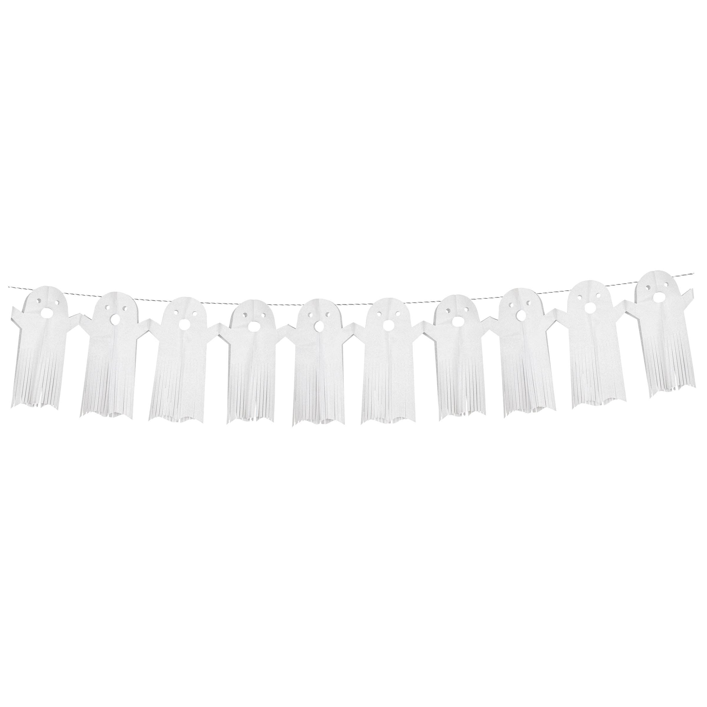 Meri Meri – wholesale Bunting/garland – Large Tissue Paper Ghost Garland3
