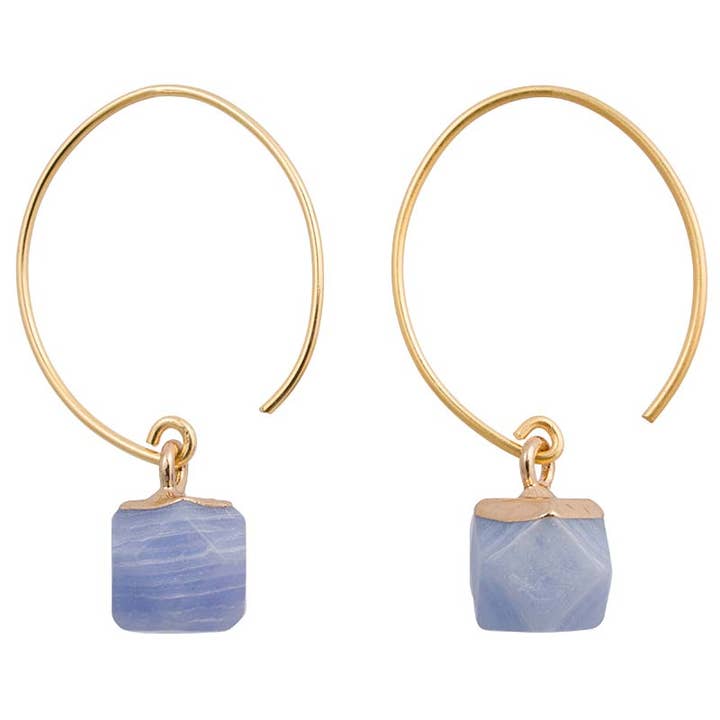 Marquet - Wholesale Dangle Earrings - Clara Fair Trade Geometric Stone Earrings - Holiday Gifting4