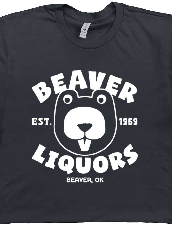 Shirtmandude Co - Wholesale Screen Printed T-Shirt - Unisex - Beaver Liquors Shirt Offensive Dirty Adult Humor Sexual Pun