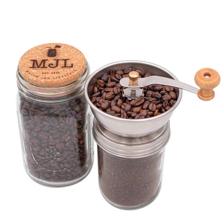 Mason Jar Lifestyle - Wholesale Coffee Grinder - Coffee and Spice Grinder Lid for Mason Jars12