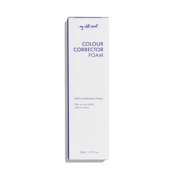 Colour Corrector teeth whitening Foam for wholesale by My White Secret
