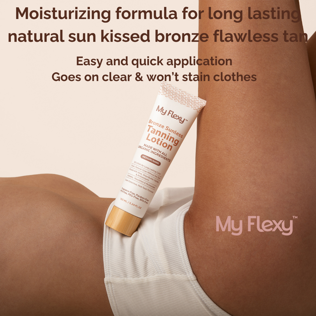 My Flexy - Wholesale Self-Tanner - Sunless Tanning Lotion10