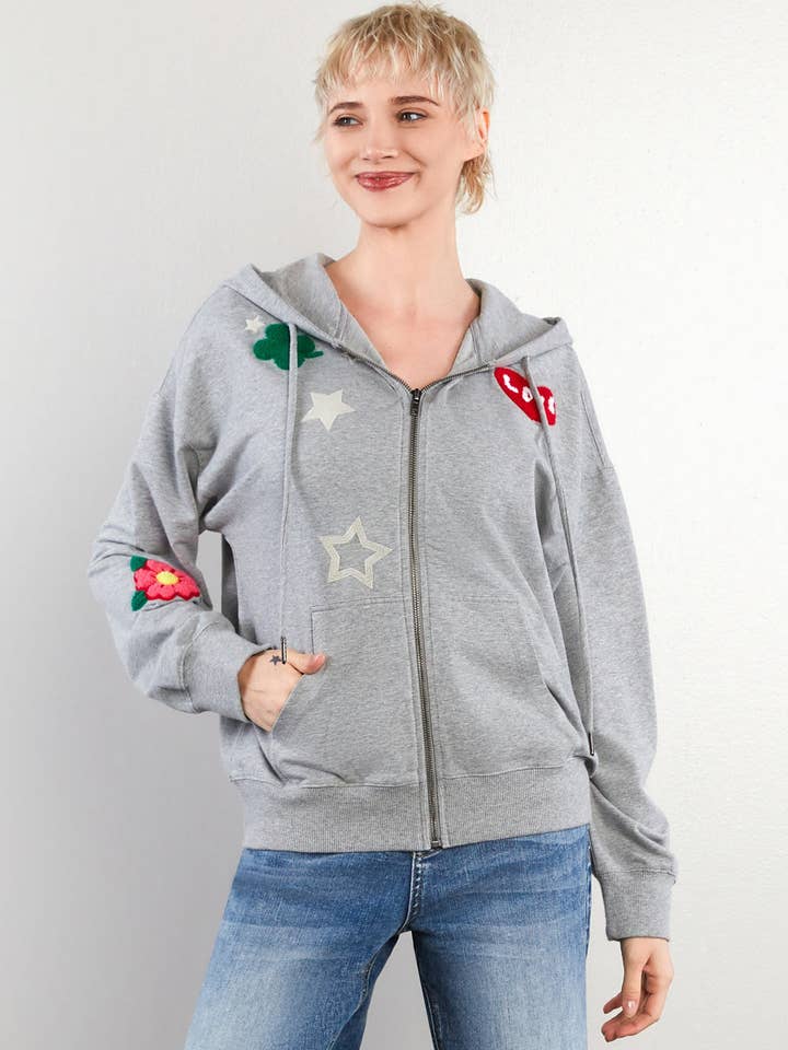 Camisola com Capuz "Birds of a Feather" por atacado de Billy T