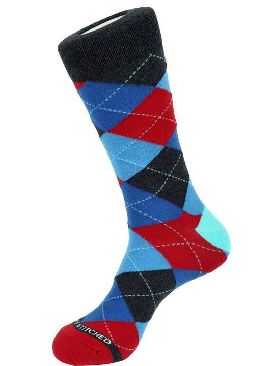Argyle Socks for wholesale by Unsimply Stitched