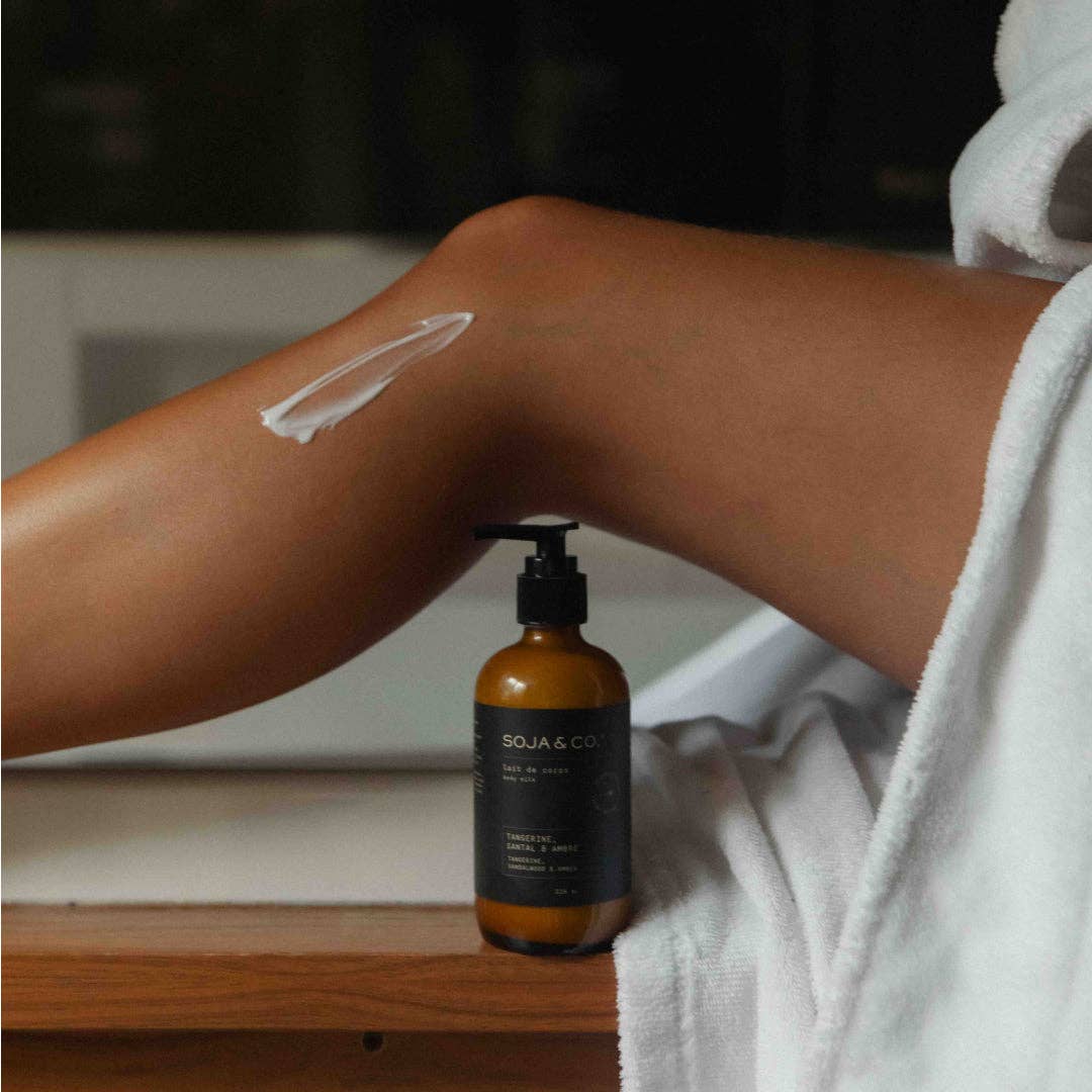 SOJA&CO.® - Wholesale Body Cream/Lotion - Body Milk | Tangerine, Sandalwood & Amber2