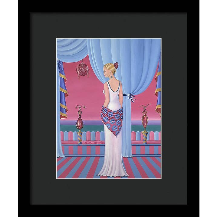Sharon Tatem Fashion LLC - Wholesale Art Print - Perfume - Framed Print1