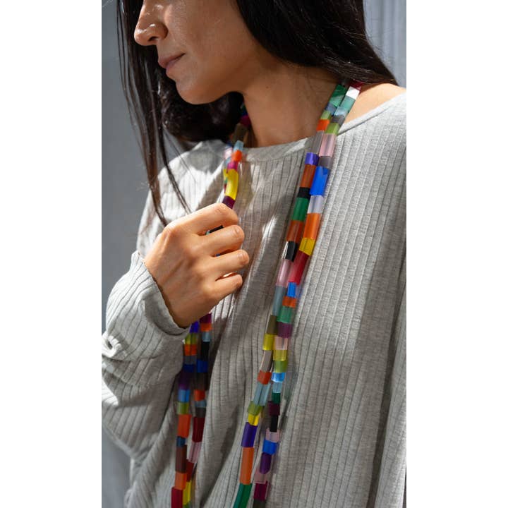 Rosalba Galati SRL - Wholesale Y-Neck/Lariat Necklace - LONG MOSAIC5