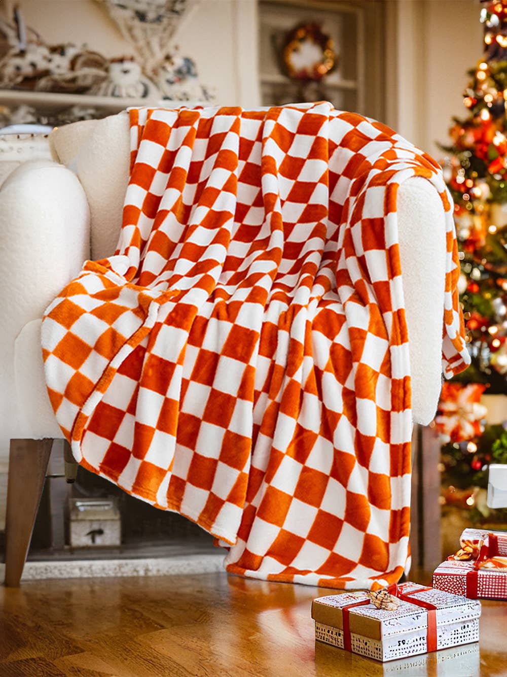1 the Woman - Wholesale Throw Blanket - Checkerboard Printed Soft Throw Blanket 47*78 inch | 7 Color3