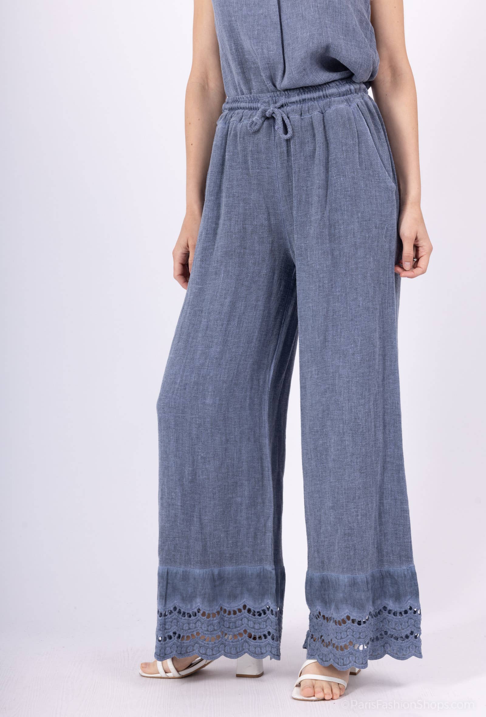 Shyloh - Wholesale Pants - Women's - Embroidered pants 206038