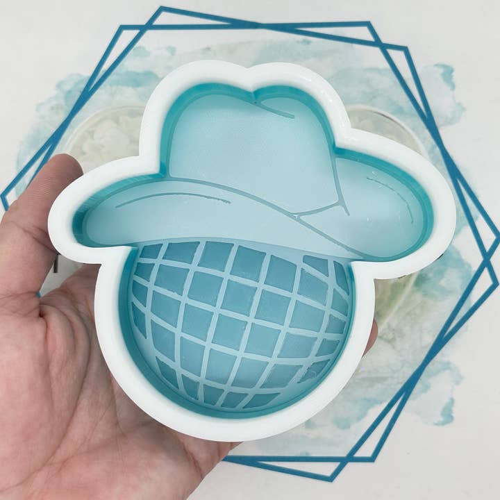 Moule de Freshie Disco Cowgirl pour la vente par The Freshie Junkie, LLC