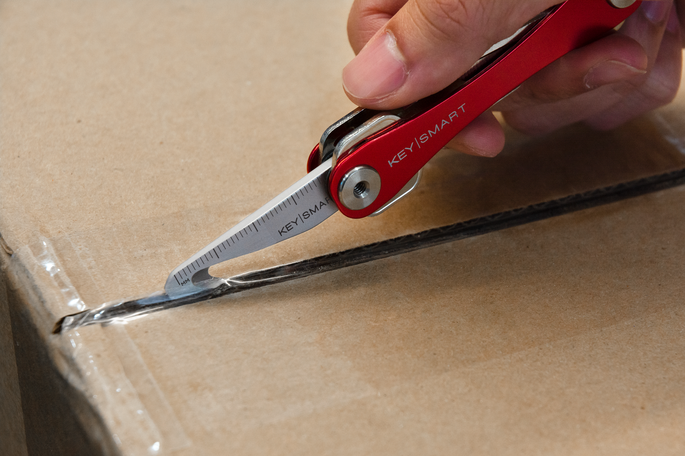 KeySmart / STATIK – Großhandel Handwerkzeuge – KeySmart MultiTool Schraubendreher & Kartonschneider aus Edelstahl6