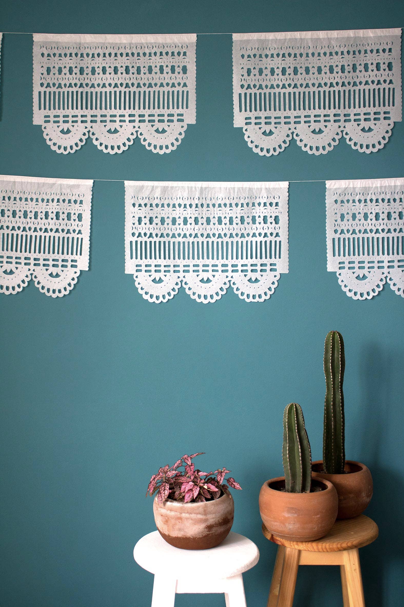 P.I.Project America - Vendita all'ingrosso Bandierine/Ghirlande - Ghirlanda messicana di carta traforata - Alma0