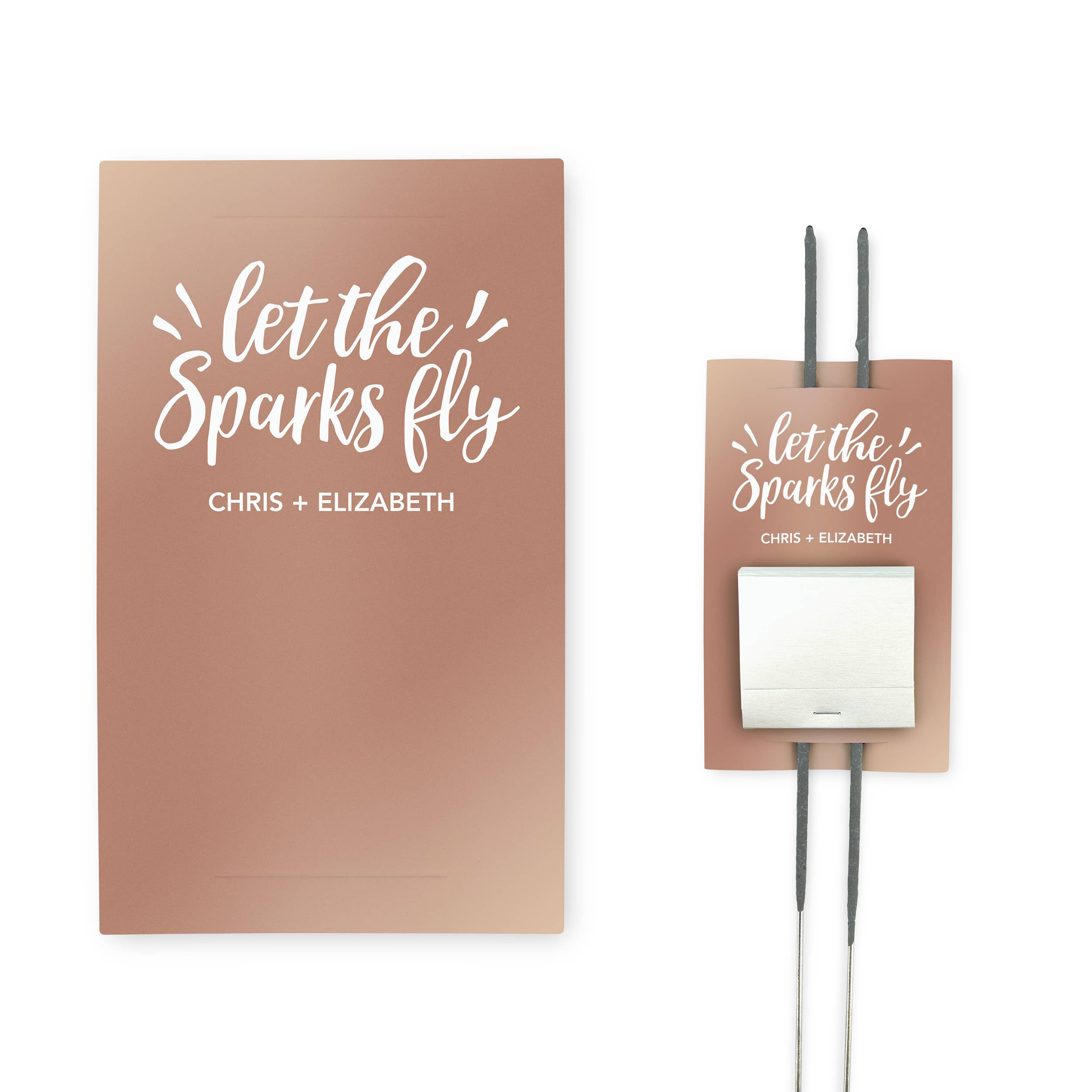 Weddingstar Inc. - Wholesale Gift Tag - Matchbook Sparkler Send-Off Tags - Let the Sparks Fly1