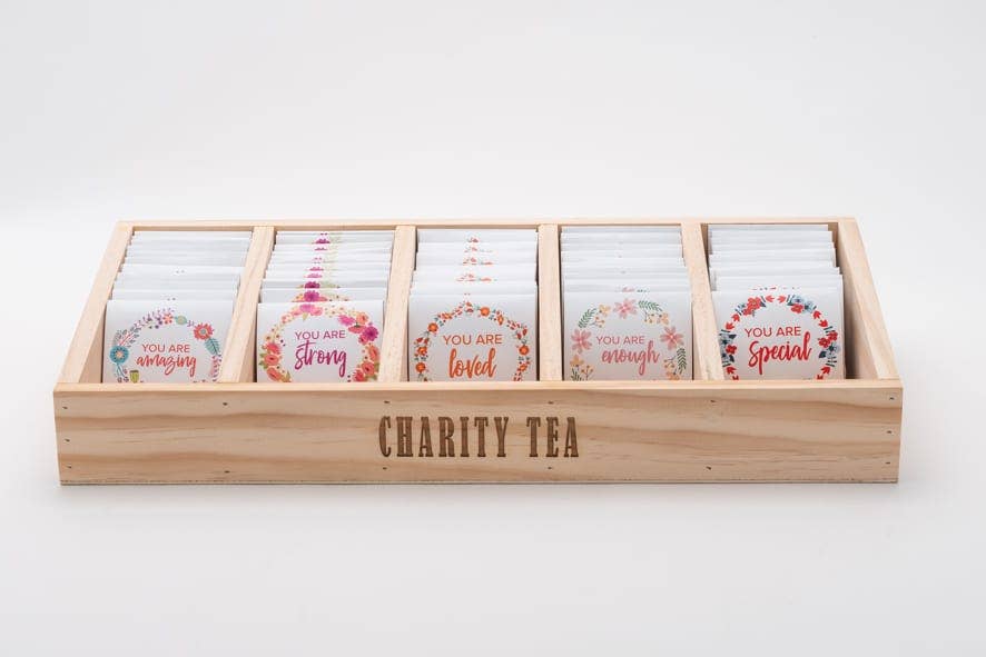 Charity Tea – wholesale Tea bags – Positiviteas™ "you Are..." Range, Single Serve Tea Bags0