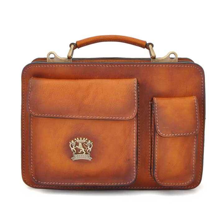 Pratesi Zaken Tas Milano Klein In Rundleer voor wholesale door Pratesi