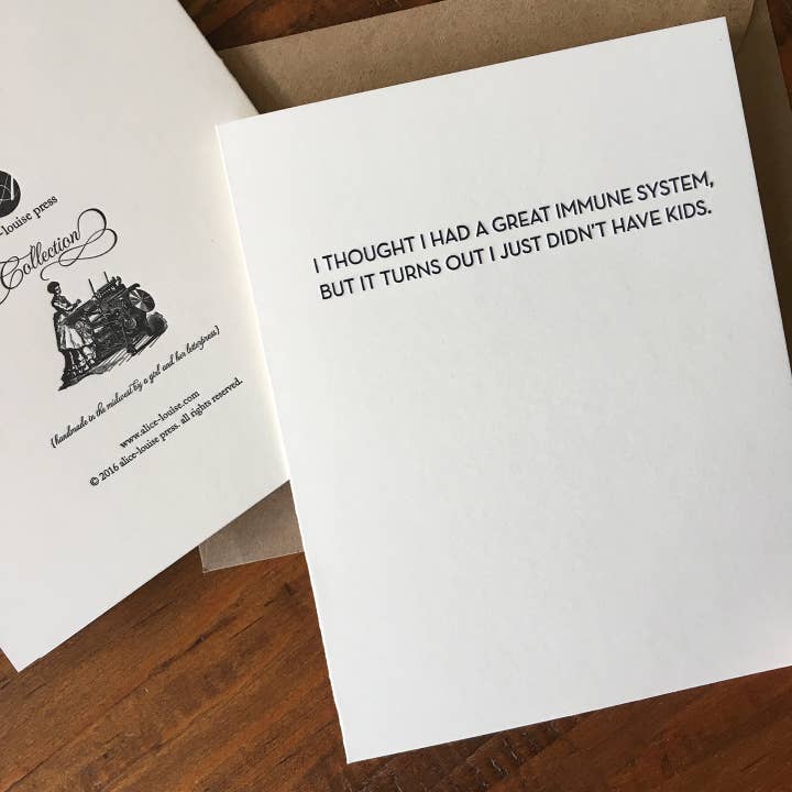 Carte du système immunitaire pour la vente par Alice-Louise Press