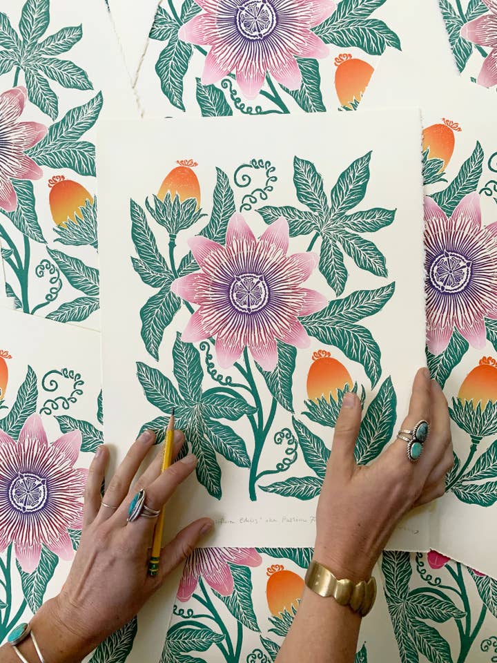 Passiflora Edulis aka Passion Fruit for wholesale by Lili Arnold