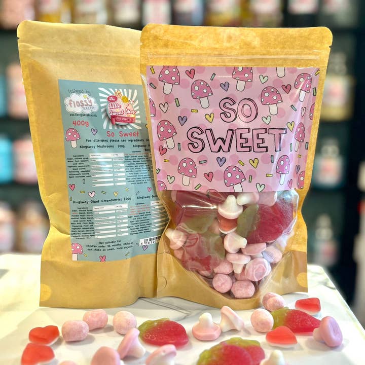 Flossy Teacake - Wholesale Gummy - So Sweet Bag 400g