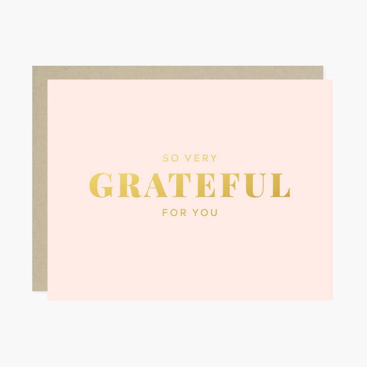 Cartão de Agradecimento Muito Grato por atacado de Barone and Co.