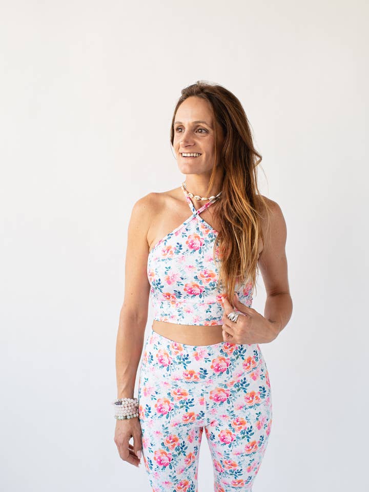 Sunshine In the Studio: Adult Halter Top for wholesale by Llamaste