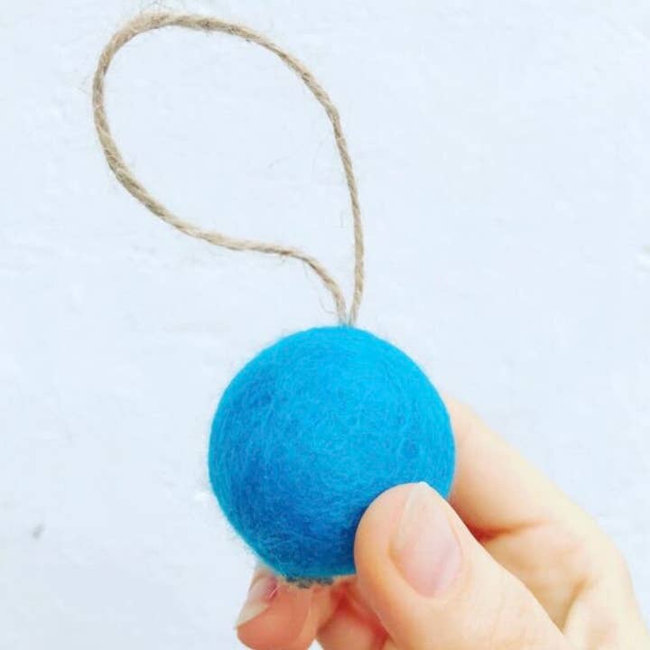 Lucy Antwis - Vendita all'ingrosso Set di decorazioni - Palline natalizie feltro