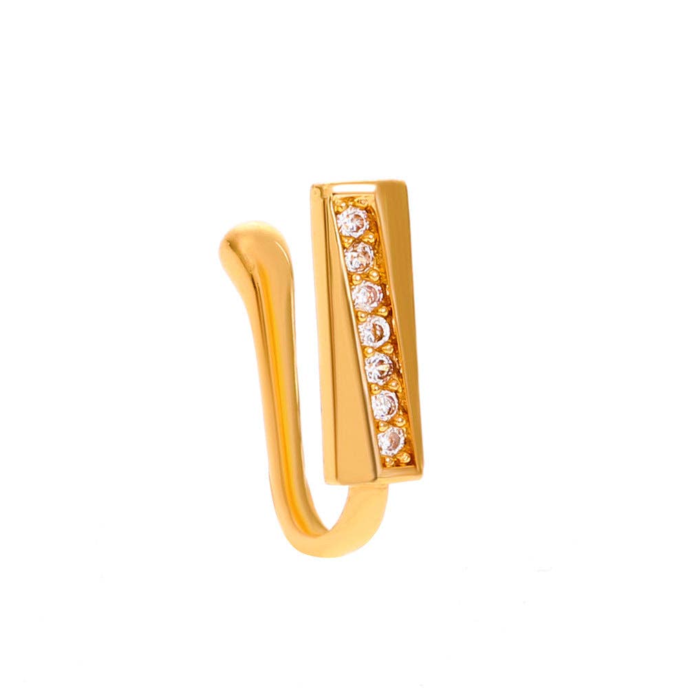 SALINA TRADING INC - Wholesale Neusring - U-vorm Ster Hart Kroon Niet-piercing Neusring94