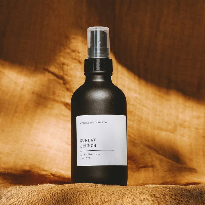 Room + Linen Spray - Sunday Brunch for wholesale by Memory Box Candle Co.