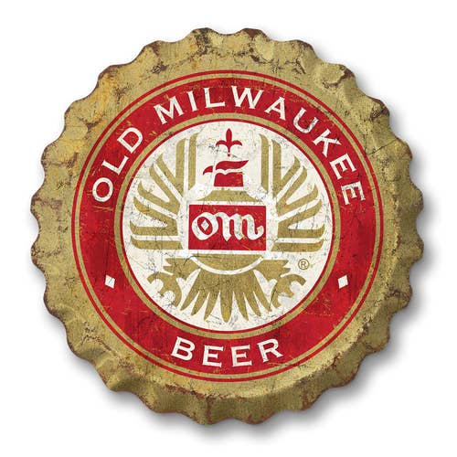 Old Milwaukee Bottle Cap for wholesale by Desperate Enterprises