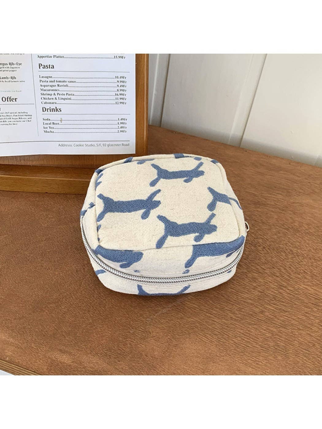 Funkyrel® Atzbranding Limited – wholesale Coin purse – Women’s – Cosbai - Embroidered Square Coin Pouch1