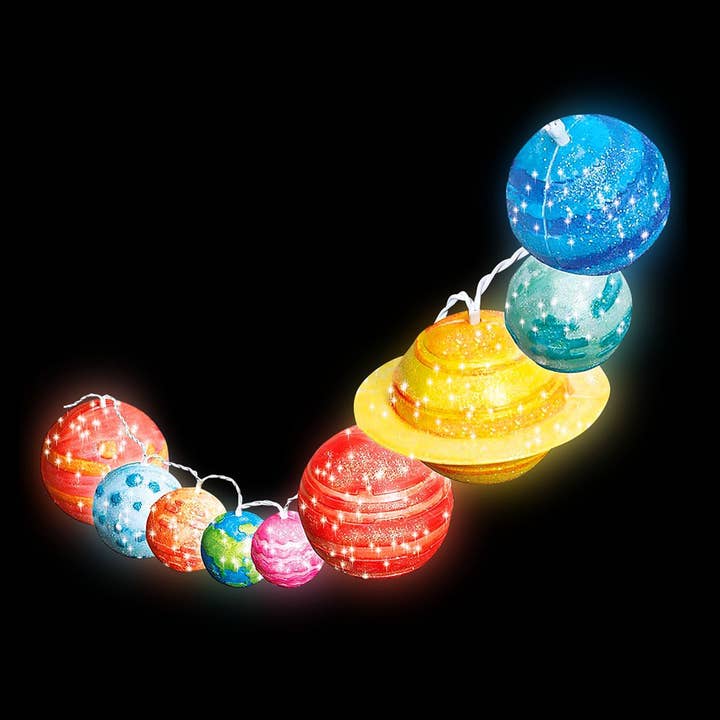 The Toy Network - Wholesale Toy Set - Kids - STEAM Powered Kids/Solar System String Lights