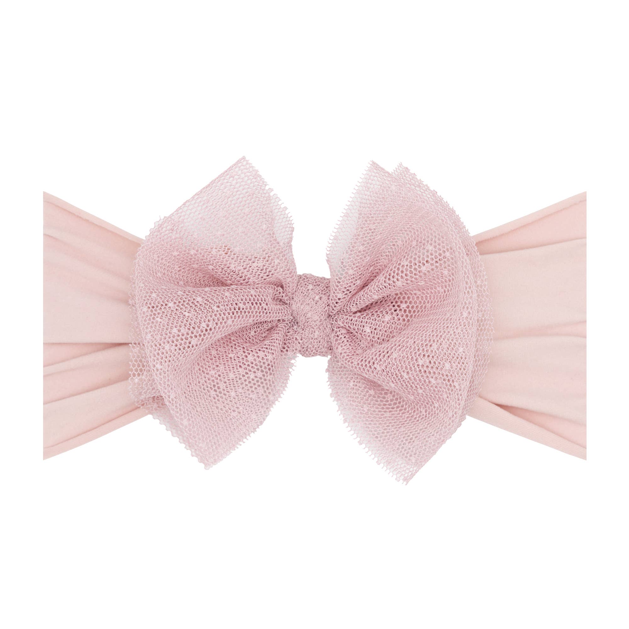Baby Bling Bows - Wholesale Hair Bow - Baby - Baby Bling® Tulle FAB® soft nylon headband with tulle bow16