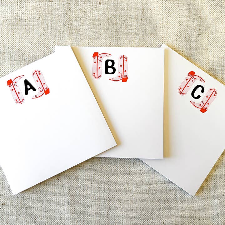 Initiales de cowgirl pour la vente par Trellis Paper Co