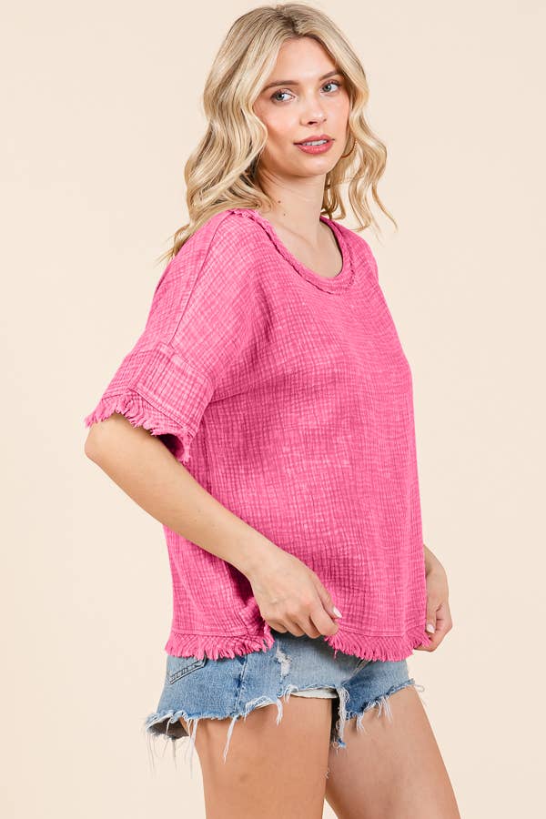 Culture Code - Wholesale Knit Top - Women's - CWT2134MW - SCOOP NECK OVERSIZE TOP10