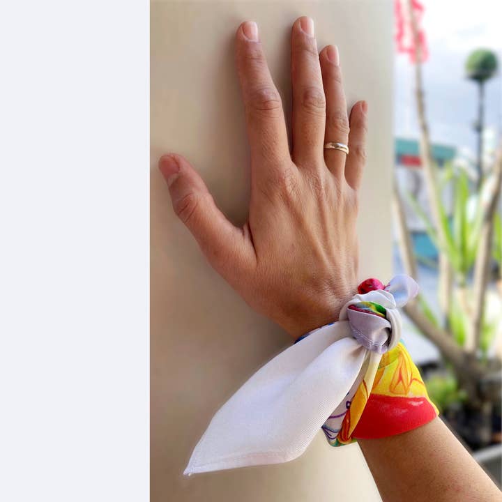 Bonito Mundo - Wholesale Handkerchief - Women's - Windy - Natural silk scarf1