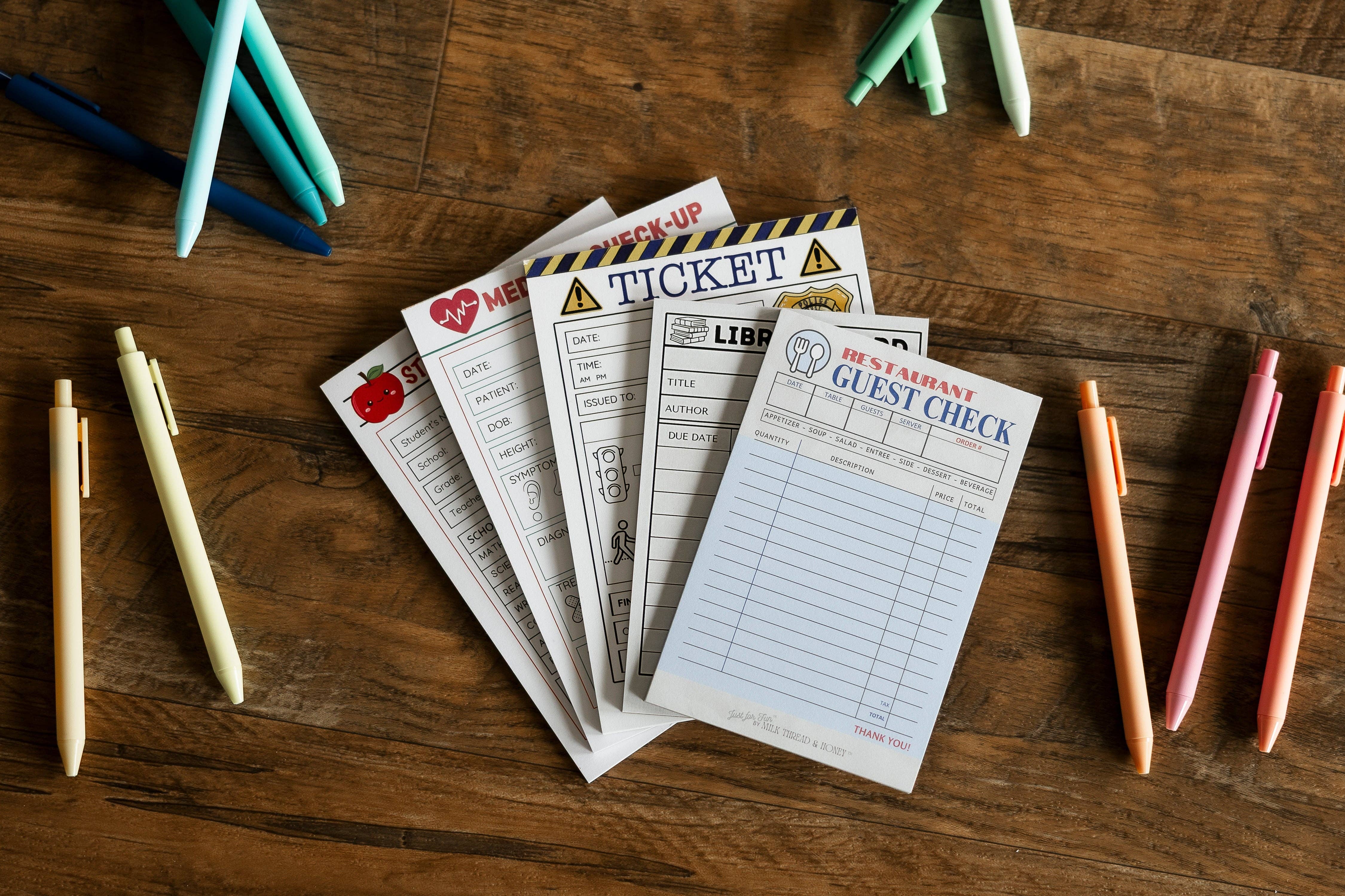 Milk Thread and Honey – Engroshandel Notesblok – Legespis Bibliotek Bogudlån Notepad3