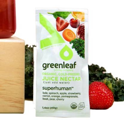 Greenleaf Superhuman Nectar- Pack of 10 single servings for wholesale by Greenleaf Foods