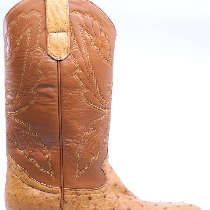 Botas de avestruz para vaquero para venta al por mayor de Max Leather Inc.