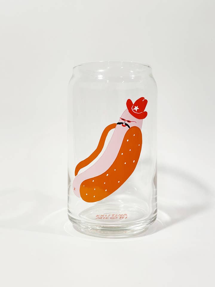 Copo de Cerveja em Forma de Lata de Cerveja Cowboy por atacado de Kristina Micotti