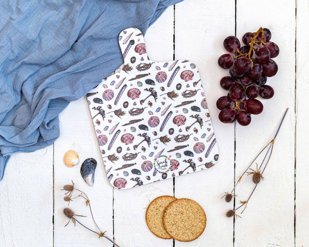 Sarah Leask Studio - Wholesale Cutting Board - Sea Treasures Mini Chopping Board 2