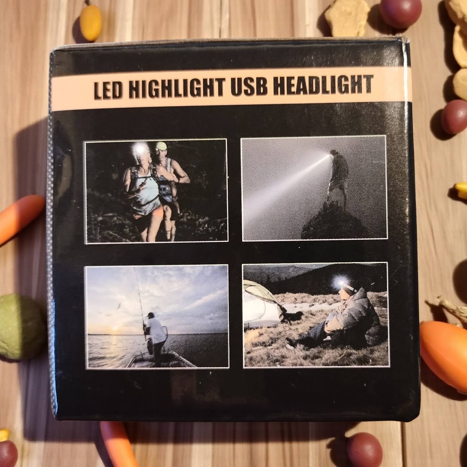 Funky Aura Boutique - Wholesale Safety Alarm/Gear - LED Headlamp - USB Chargeable - Safety Light4