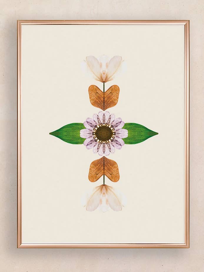 Paper poster - FLOWER POWER No. 4 for wholesale by Madame Iris