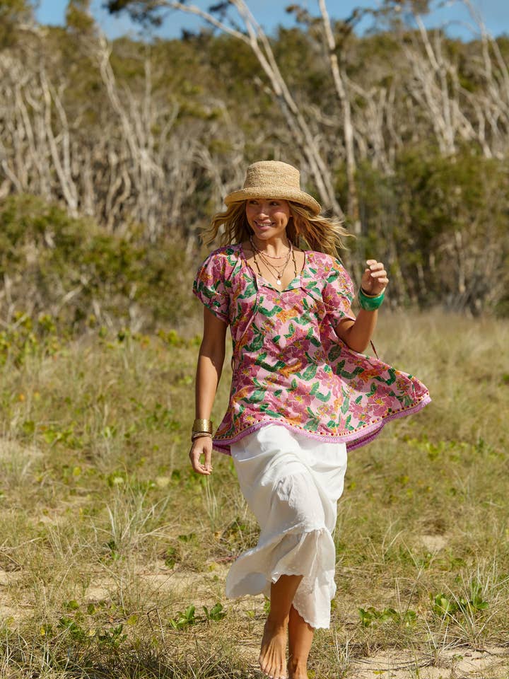 Naudic - Wholesale Blouse – Women’s - Sao Paulo Top Panama1