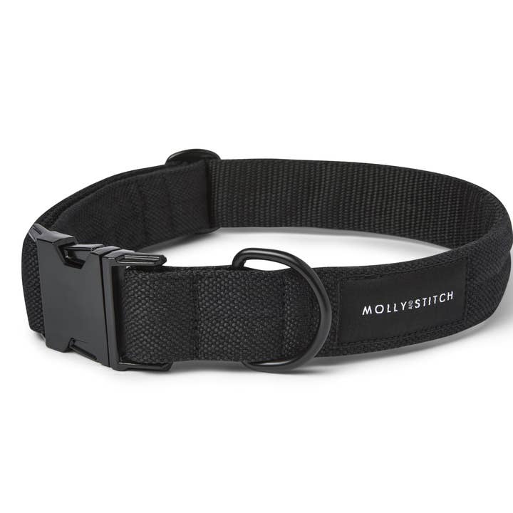 Collare Soft Rock - Nero per la vendita all'ingrosso da parte di Molly and Stitch